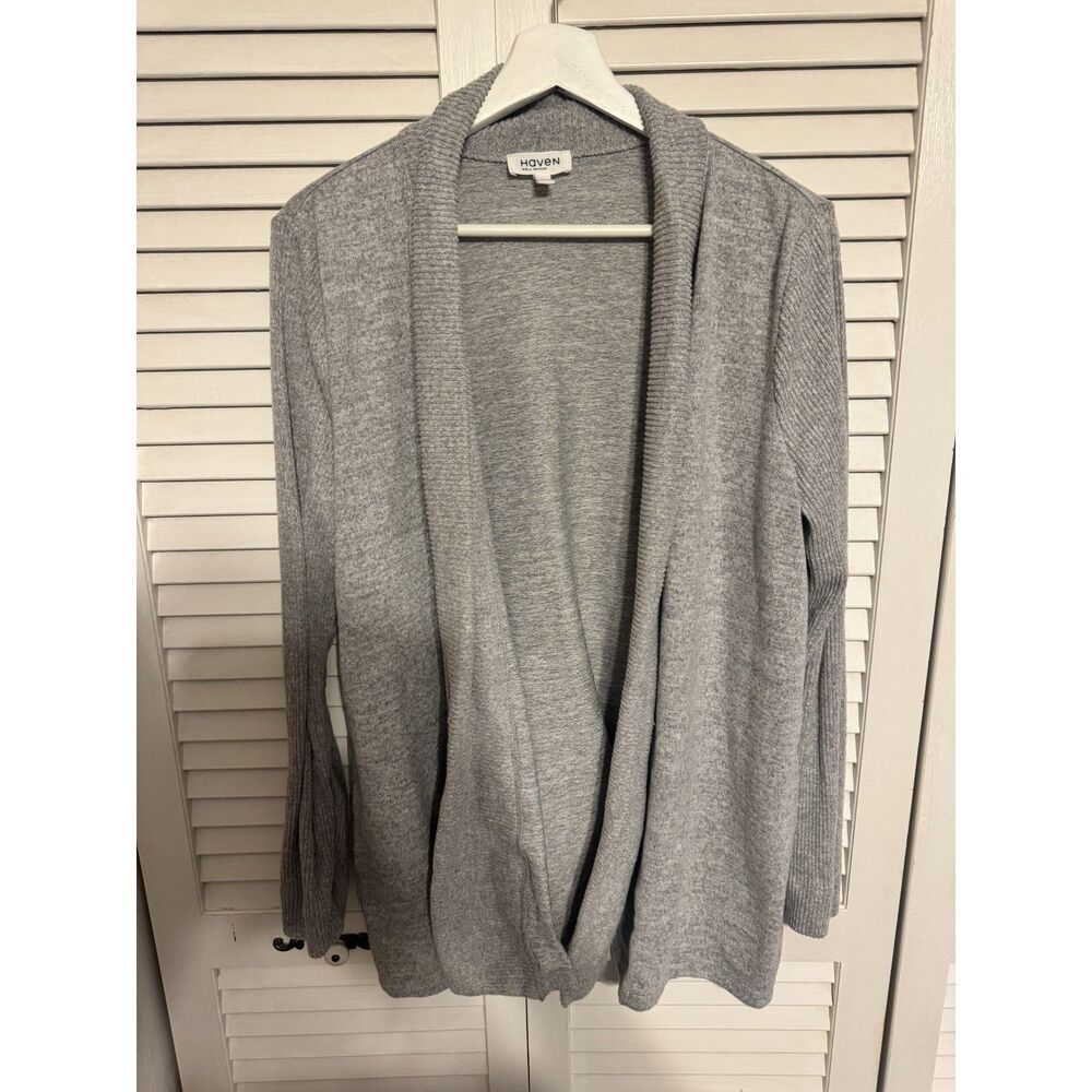 HAVEN WELL WITHIN MINIMALIST CASUAL COZY CARDIGAN‎ SZ L